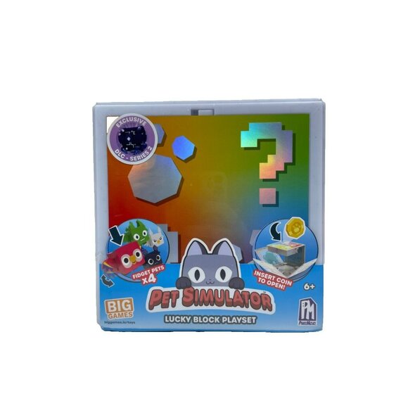 Pet Simulator Lucky Block Playset Exclusive DLC Codes Series 2 Roblox - Picture 2 of 7